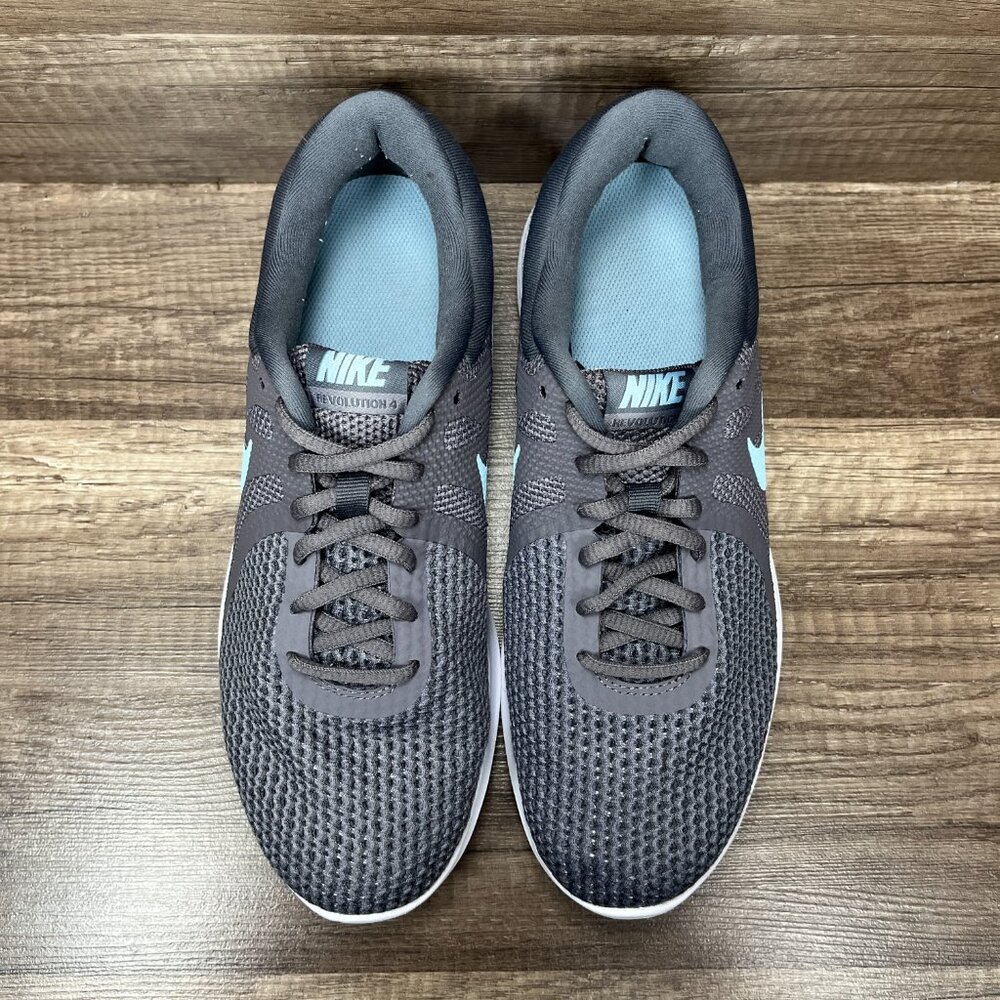 Nike Revolution 4 Gray Blue Womens US Size 8.5 Wide AH8799-004 Running Shoes - Picture 8 of 10